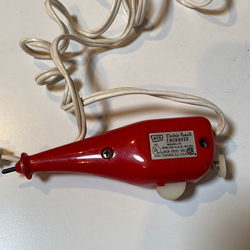 Engraver, electric
